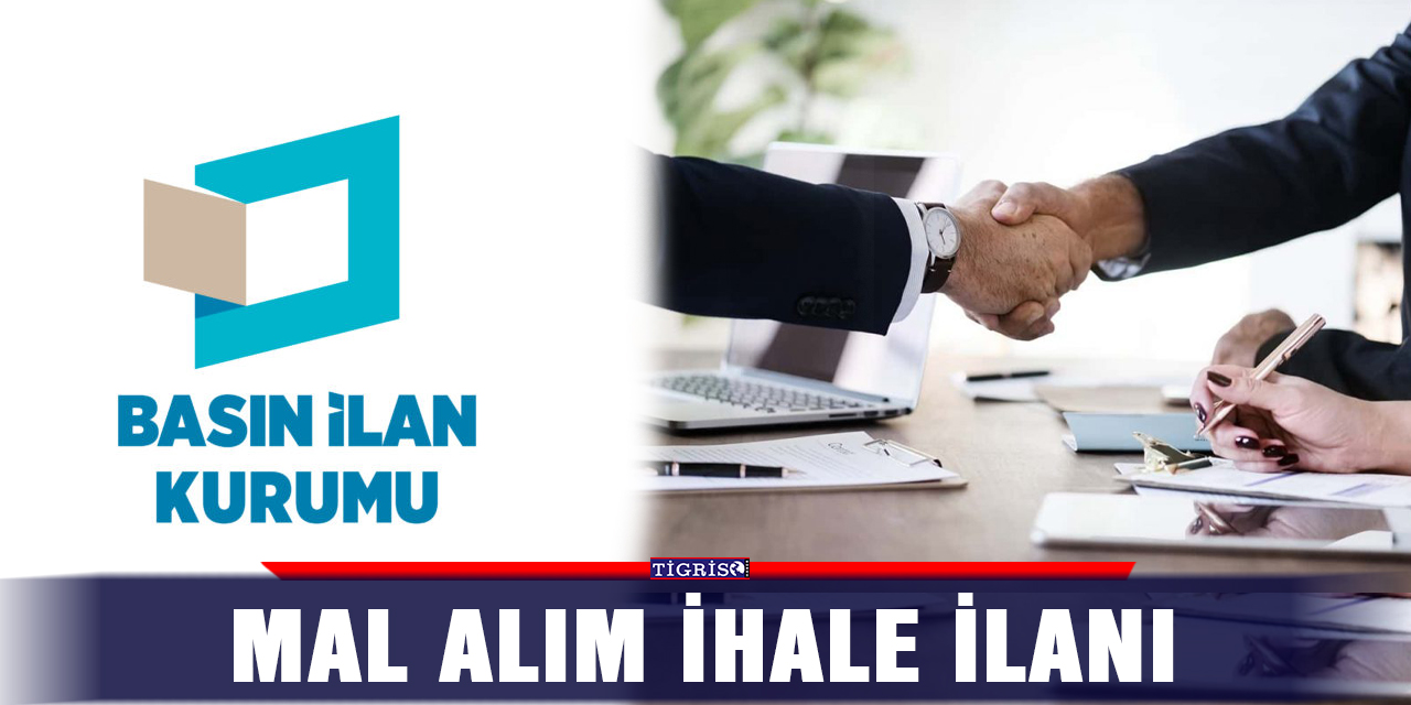 Mal Alım İhale İlanı