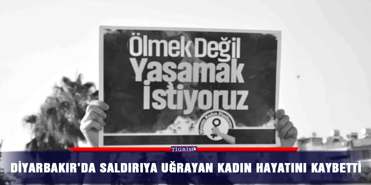 Diyarbakır’da saldırıya uğrayan kadın hayatını kaybetti