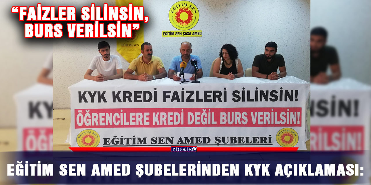 VİDEO - Eğitim Sen AMED şubelerinden KYK açıklaması