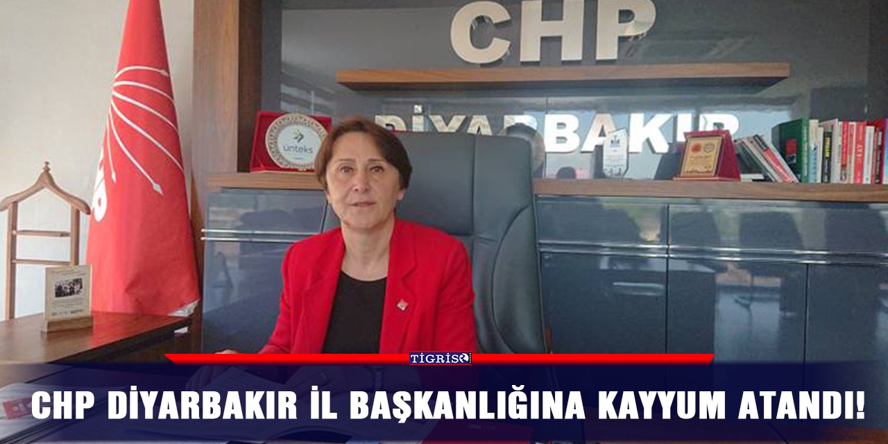 CHP Diyarbakır İl Başkanlığına kayyum atandı!