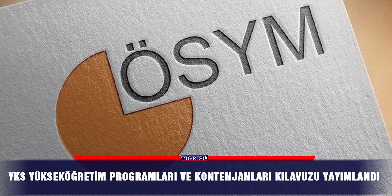 YKS Yükseköğretim Programları ve Kontenjanları Kılavuzu yayımlandı