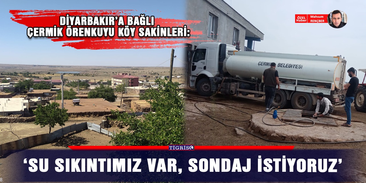 130 haneli köye bir tanker su yeter mi?