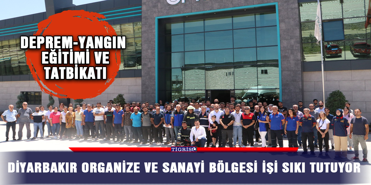 Diyarbakır Organize ve Sanayi Bölgesi işi sıkı tutuyor