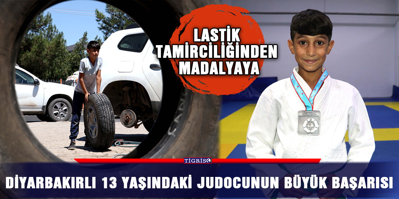 Diyarbakırlı 13 yaşındaki judocunun büyük başarısı