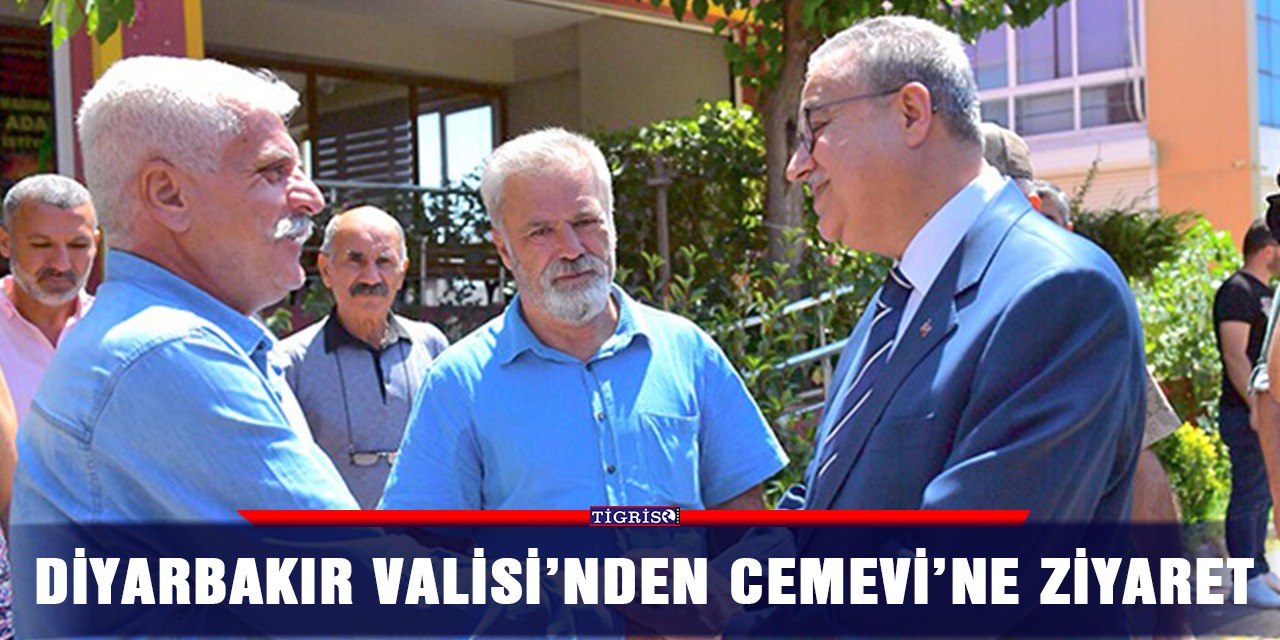 Diyarbakır Valisi’nden Cemevi’ne ziyaret