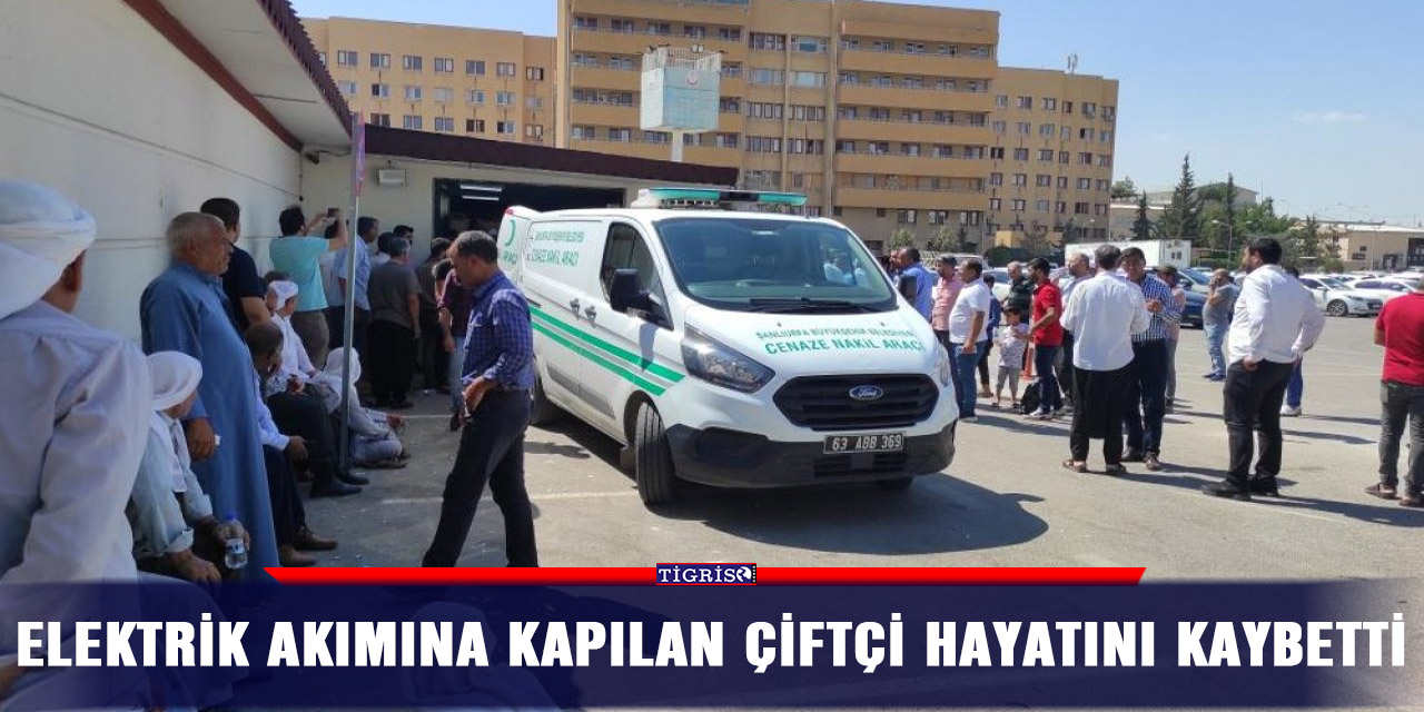 Elektrik akımına kapılan çiftçi hayatını kaybetti