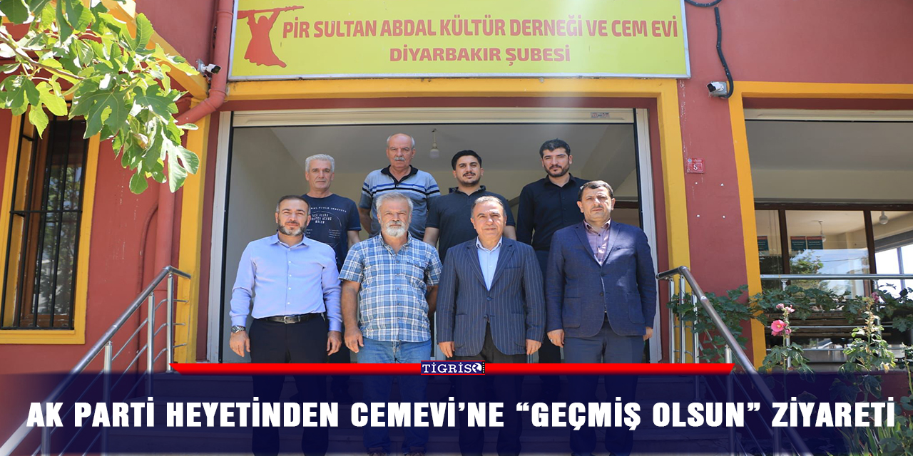 AK Parti heyetinden Cemevi’ne “Geçmiş olsun” ziyareti