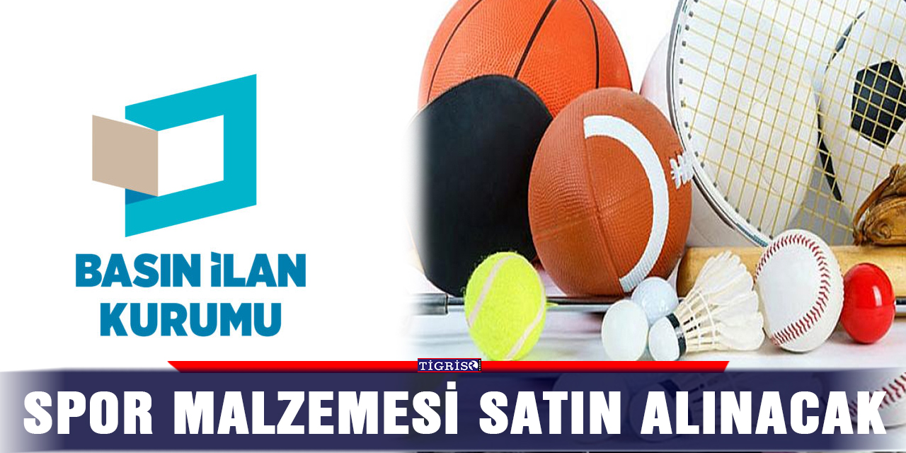 Spor malzemesi satın alınacak