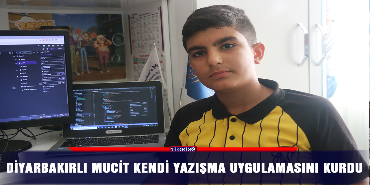 Diyarbakırlı mucit kendi yazışma uygulamasını kurdu
