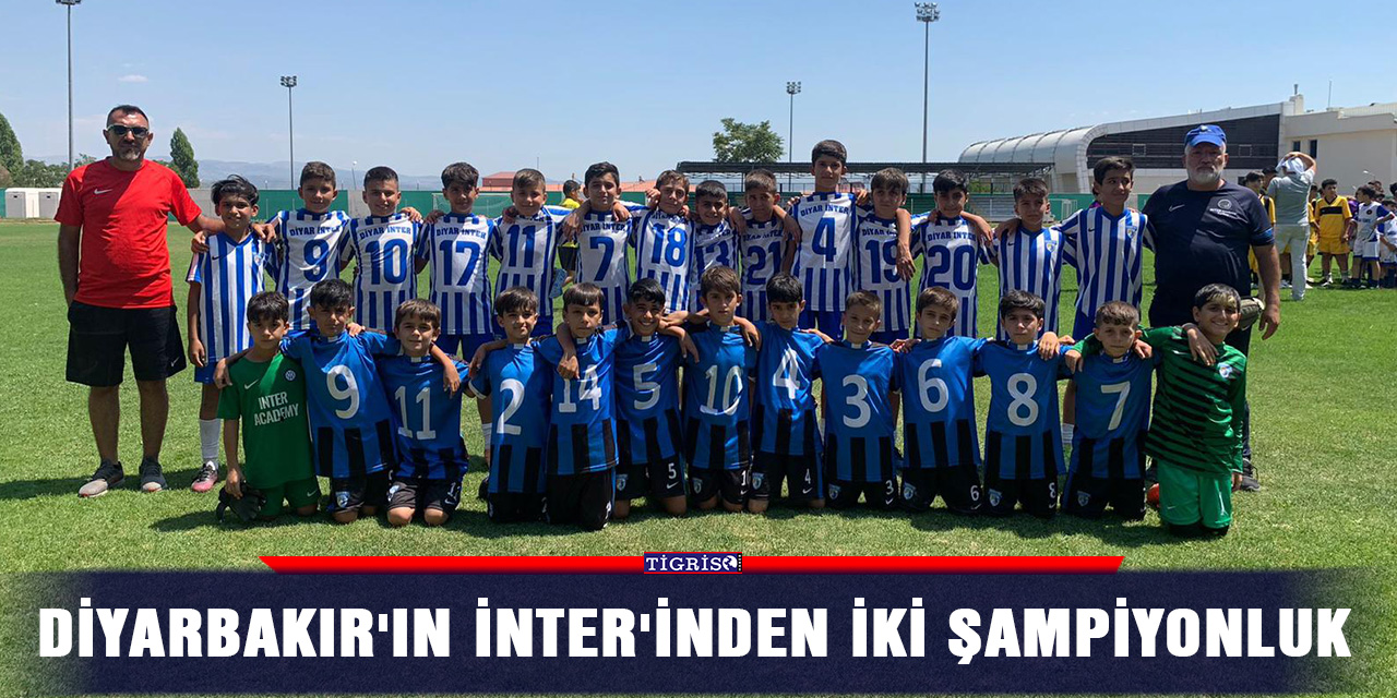 Diyarbakır'ın İnter'inden iki şampiyonluk