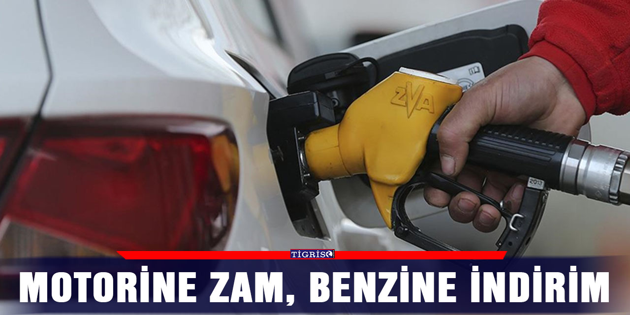 Motorine zam, benzine indirim