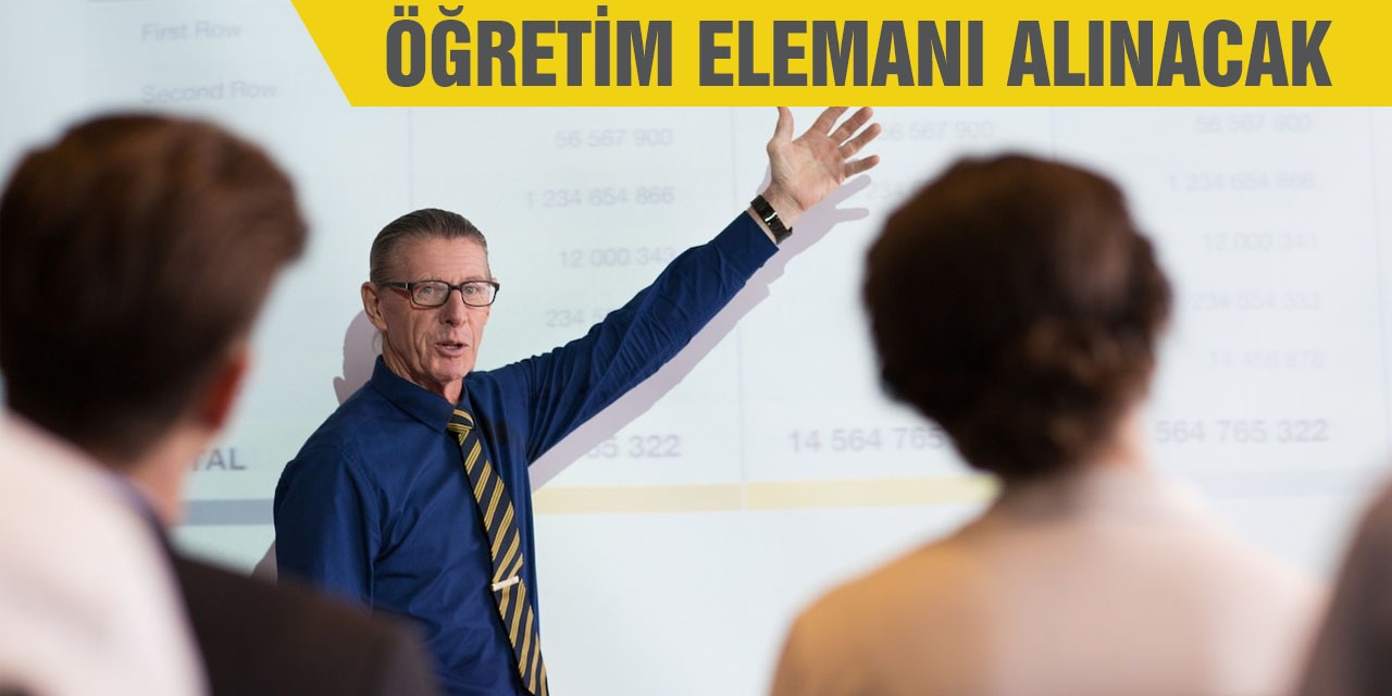 Öğretim  Elemanı alınacak