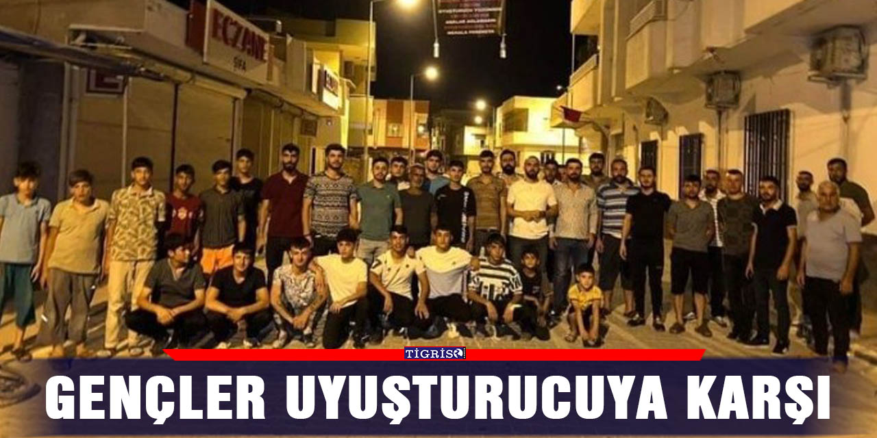 Gençler uyuşturucuya karşı