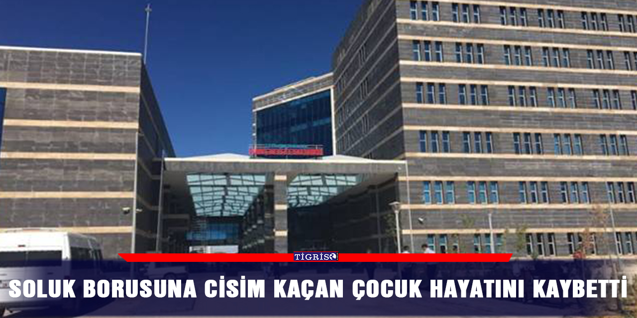 Soluk borusuna cisim kaçan çocuk hayatını kaybetti