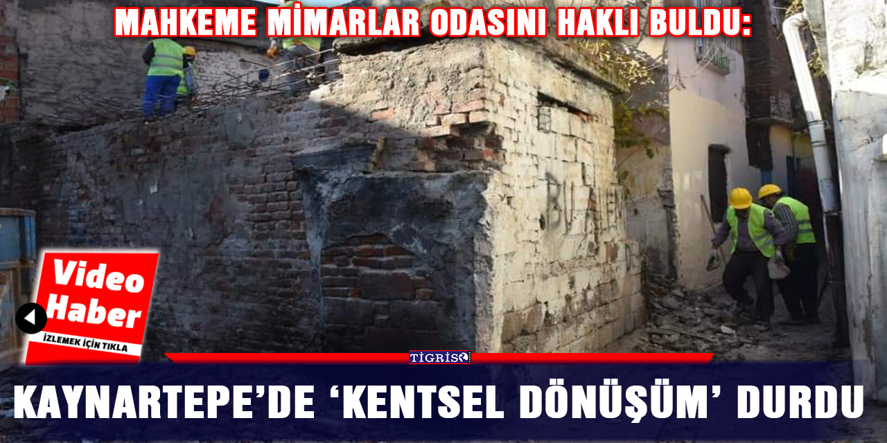 VİDEO- Kaynartepe’de ‘kentsel dönüşüm’ durdu