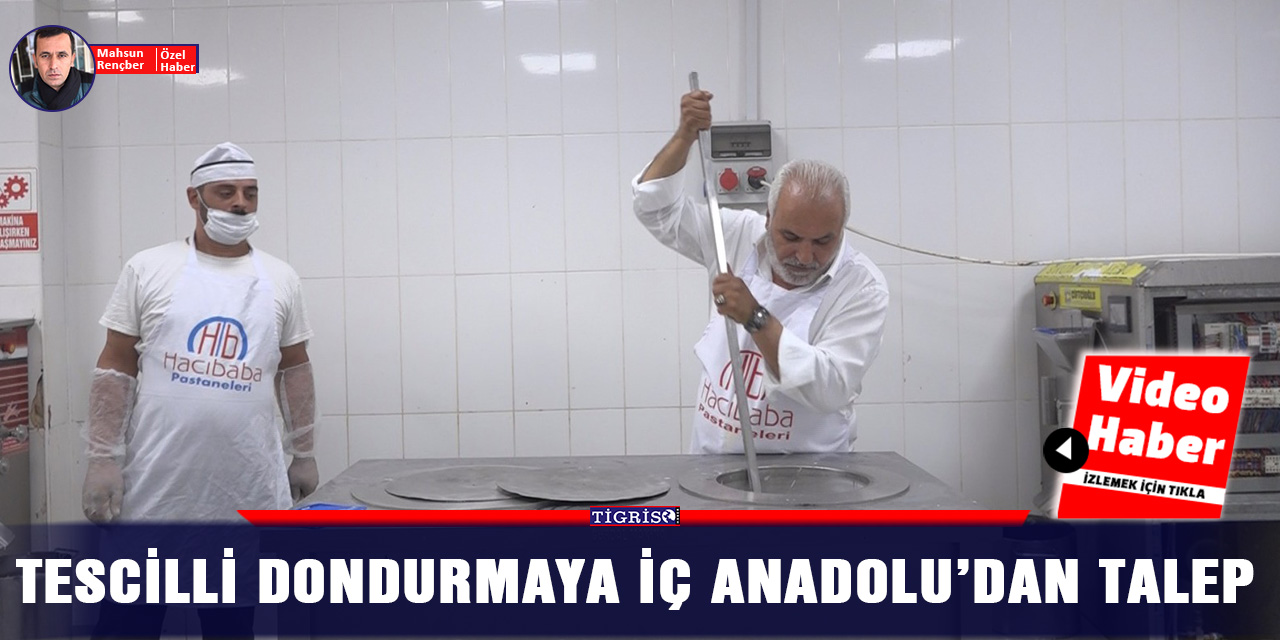 VİDEO - Tescilli dondurmaya İç Anadolu’dan talep