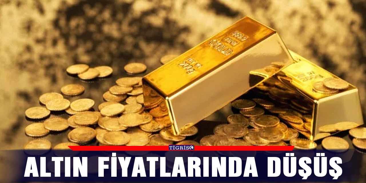 Altın fiyatlarında düşüş