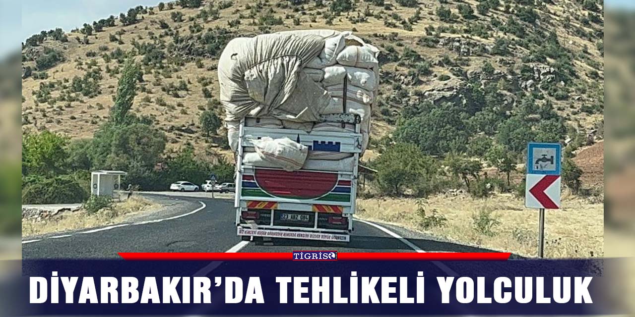 VİDEO - Diyarbakır’da tehlikeli yolculuk