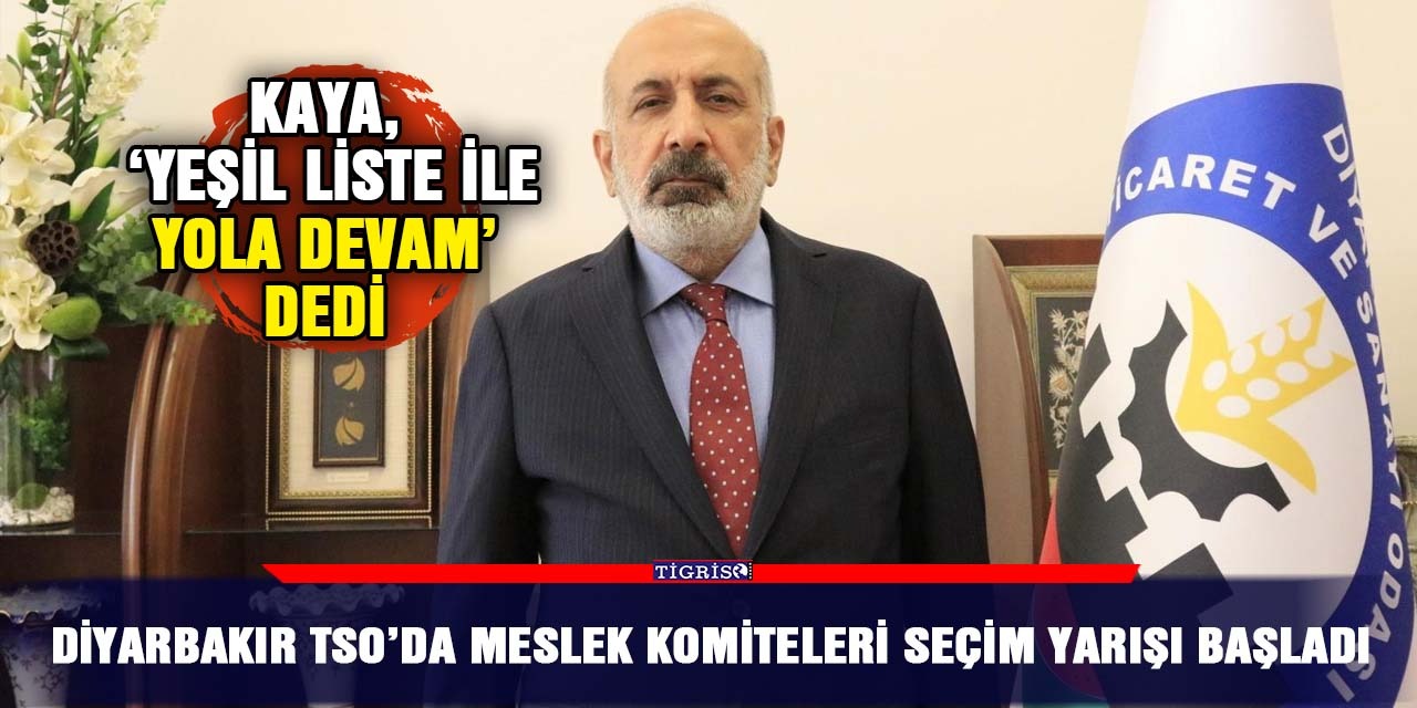 Diyarbakır TSO’da meslek komiteleri seçim yarışı başladı