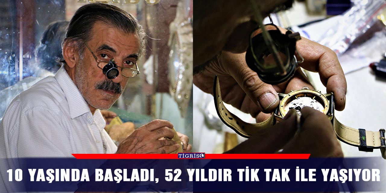 10 yaşında başladı, 52 yıldır tik tak ile yaşıyor