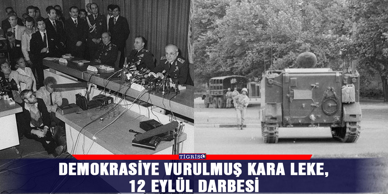 Demokrasiye vurulmuş kara leke, 12 Eylül darbesi