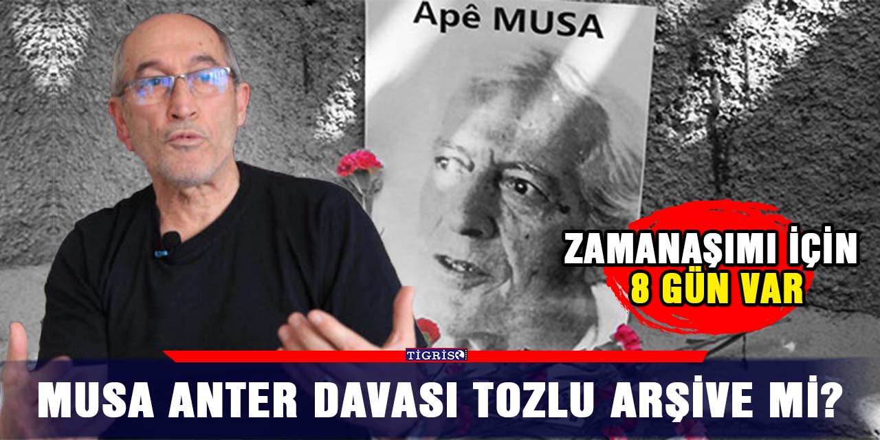 Musa Anter davası tozlu arşive mi?