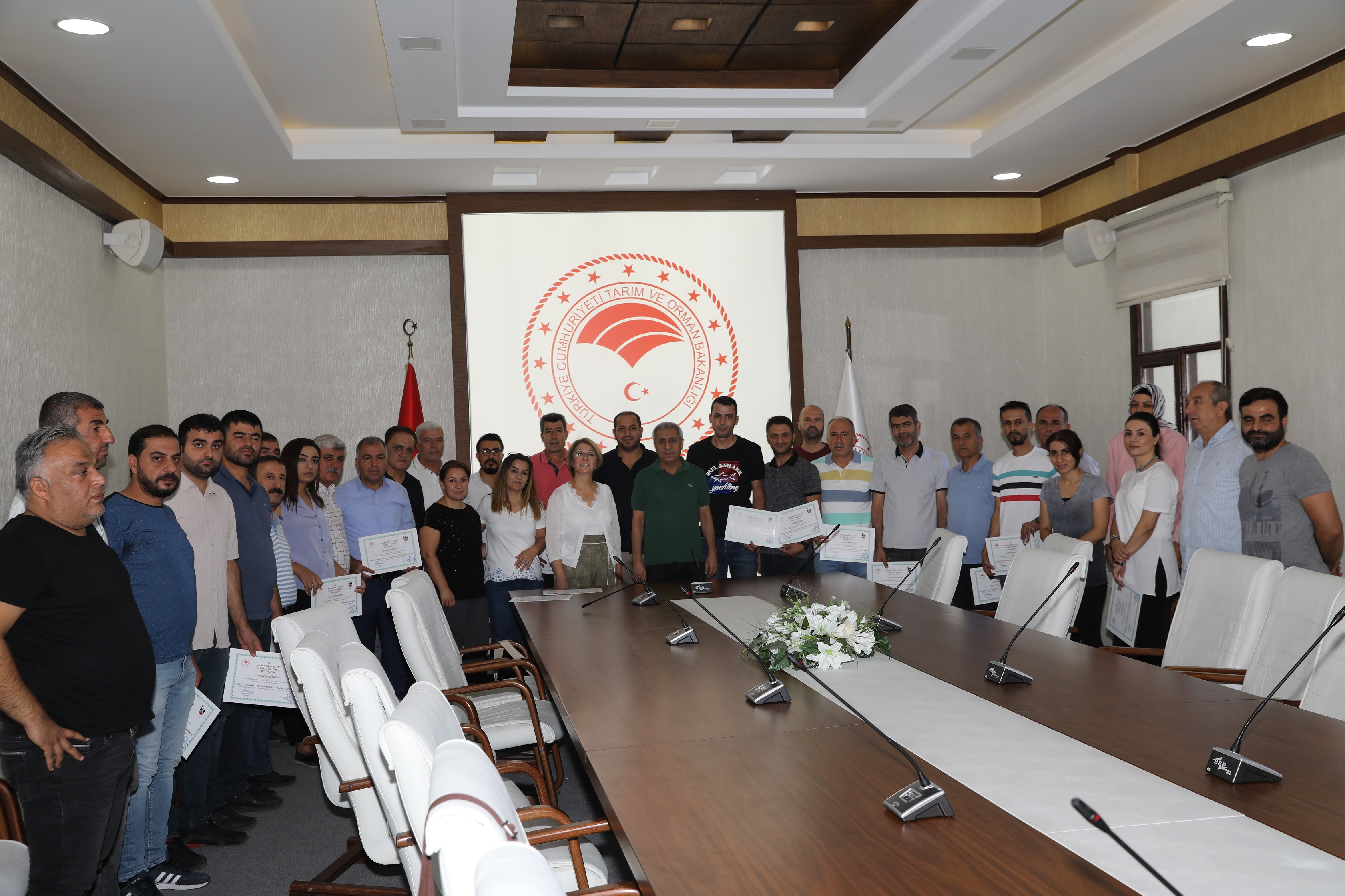 Diyarbakır’da hasat kontrol kursu düzenlendi