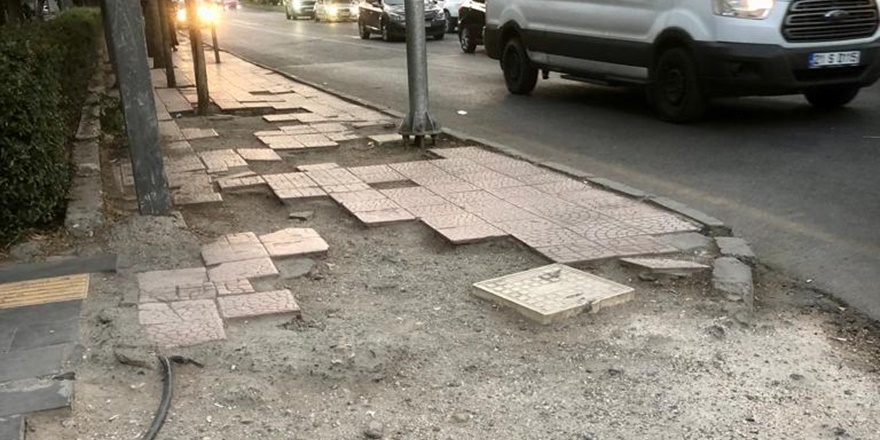 Bağlar Başkanına kaldırım mesajı: Bağlar mı, Bağcılar mı?