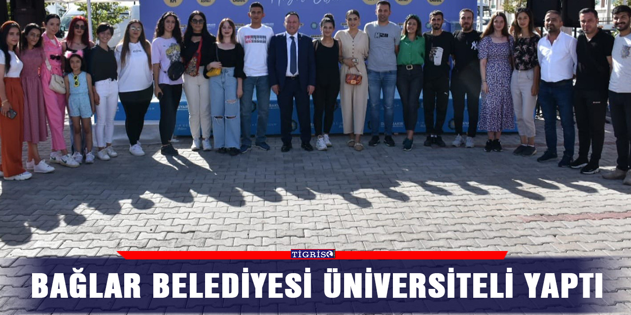 Bağlar Belediyesi üniversiteli yaptı