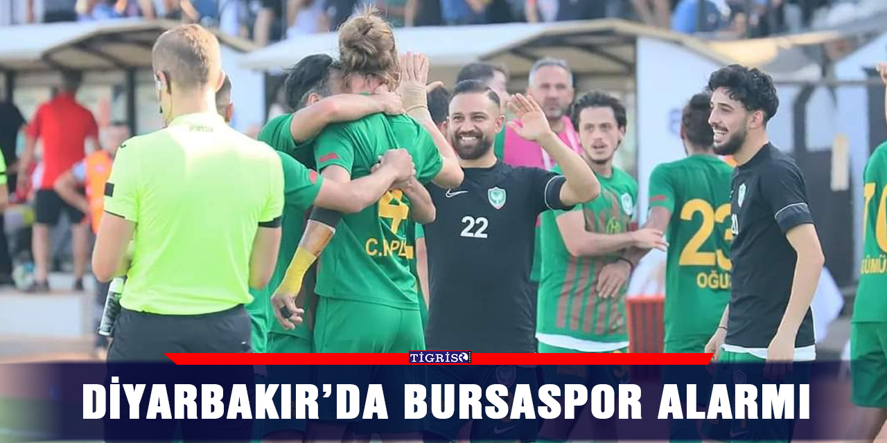 Diyarbakır’da Bursaspor alarmı