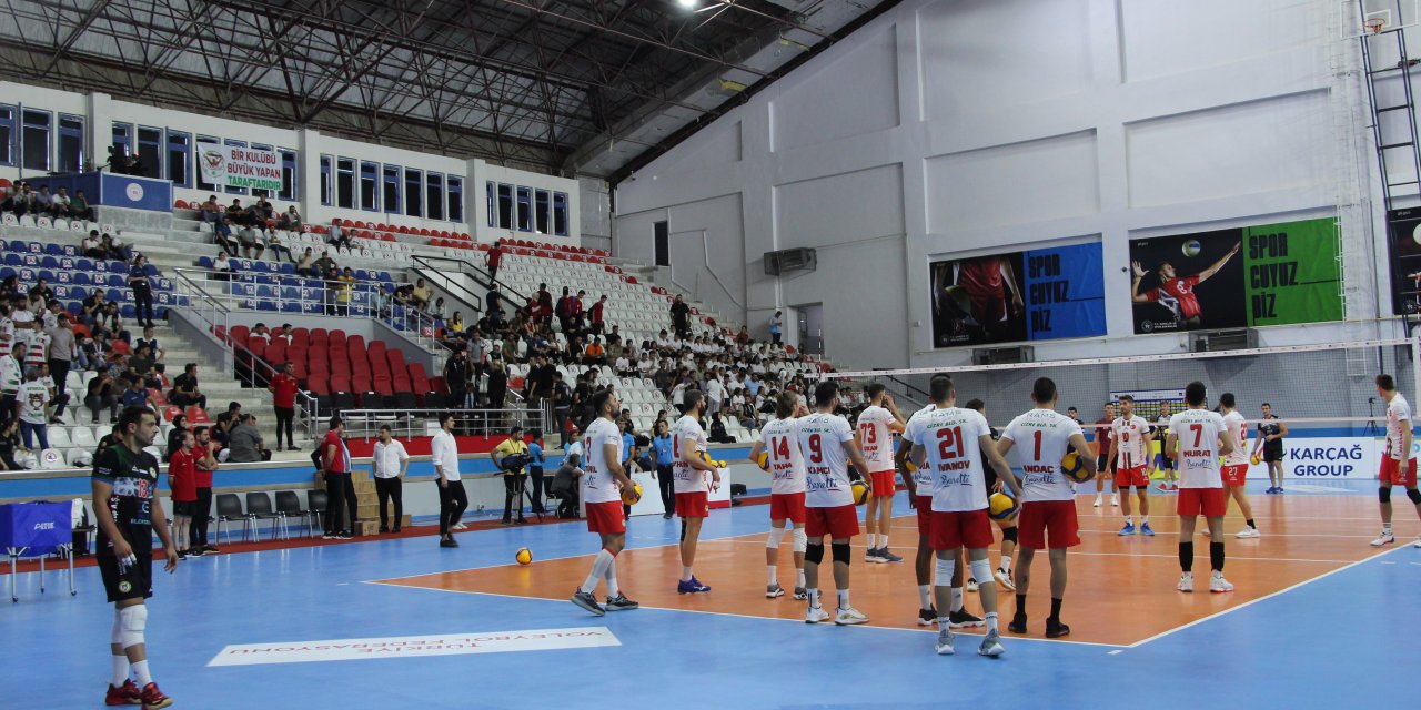 Cizre Belediyespor, Moldova'nın DOR Chisia takımını 3-0 yendi