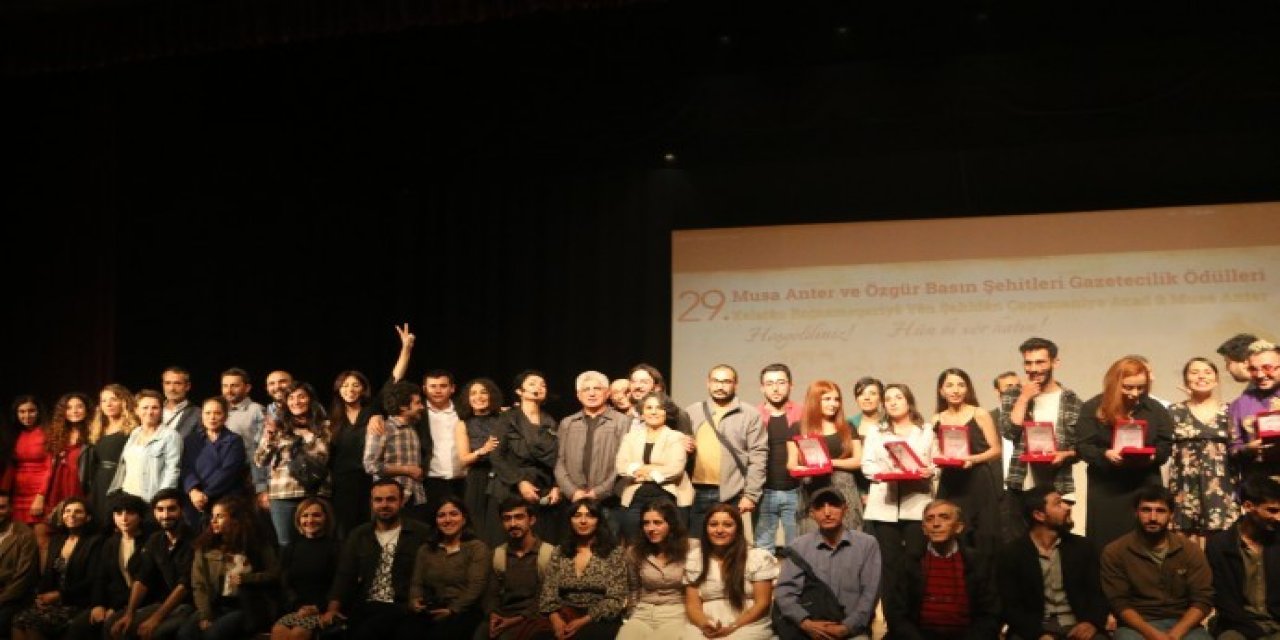 Musa Anter Gazetecilik Ödülleri sahiplerine verildi