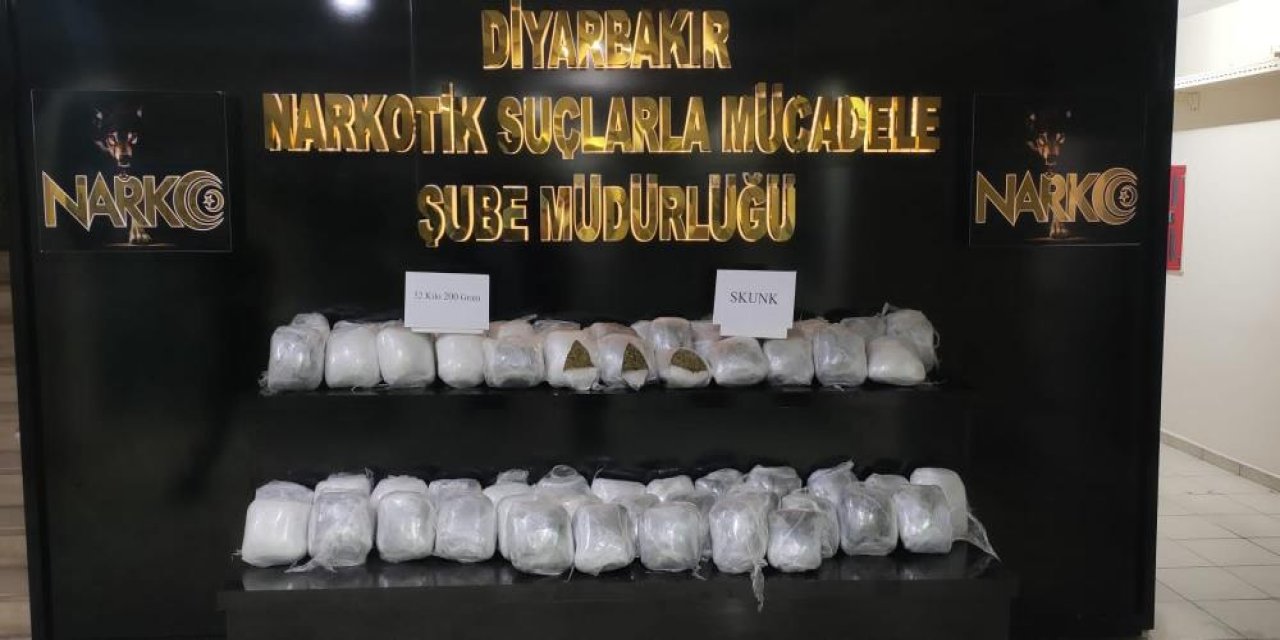 Diyarbakır'da uyuşturucu madde ele geçirildi: 2 gözaltı