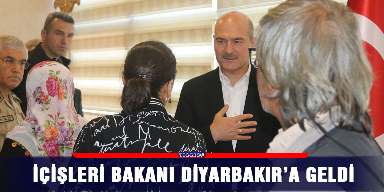 VİDEO - İçişleri Bakanı Diyarbakır’a geldi