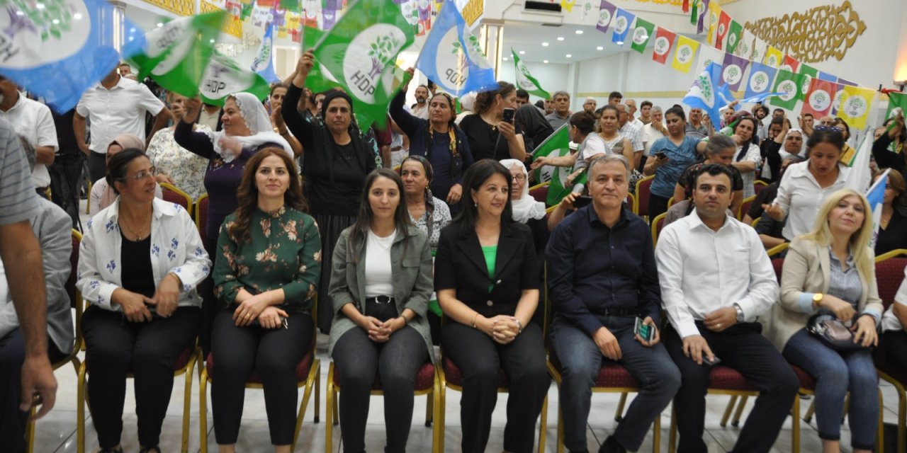 HDP Eş Genel Başkanı Buldan, Adıyaman'da "Halk Buluşması"na katıldı