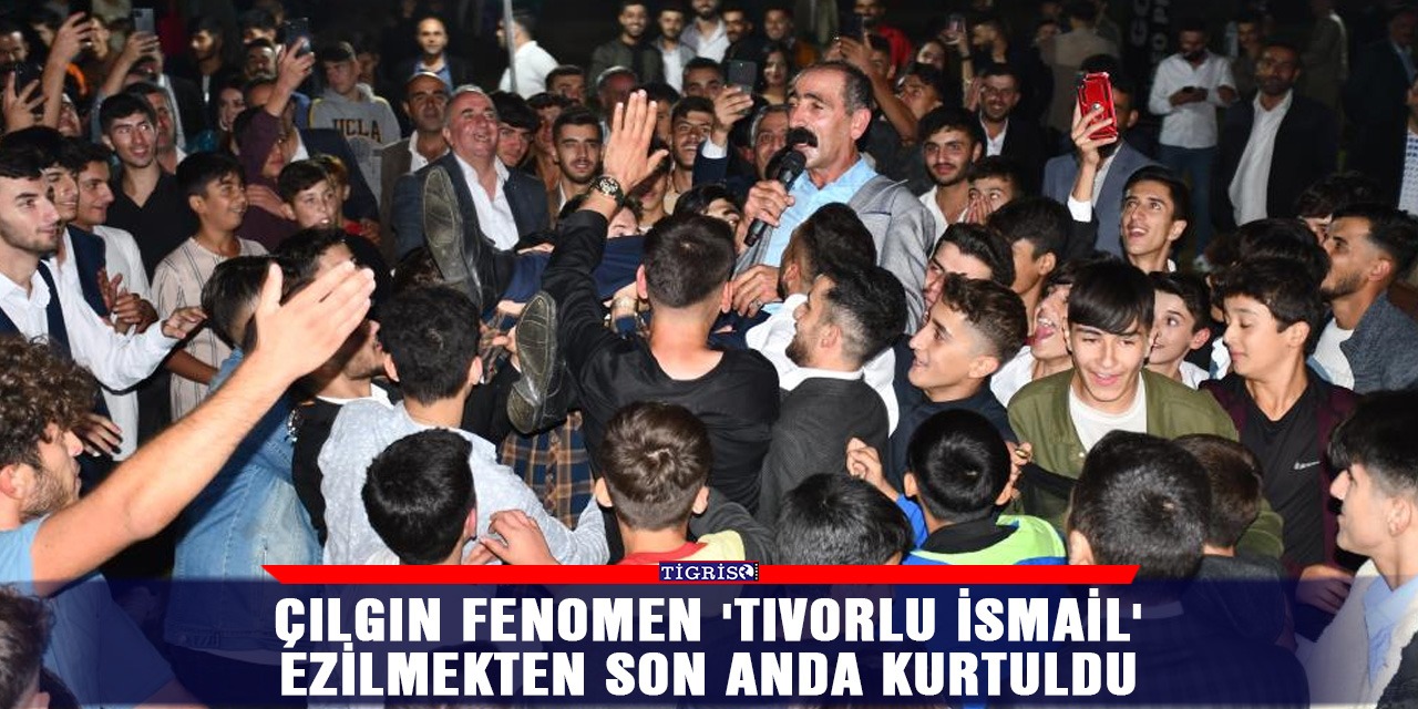 Çılgın fenomen 'Tıvorlu İsmail' ezilmekten son anda kurtuldu