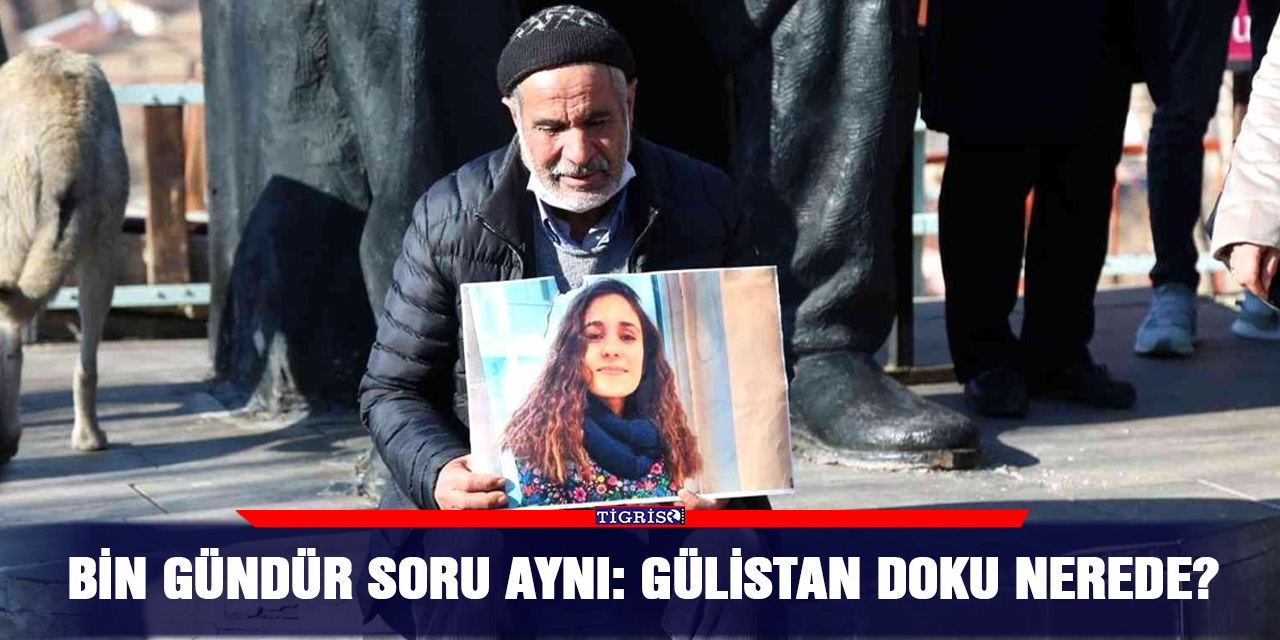 Bin gündür soru aynı: Gülistan Doku nerede?