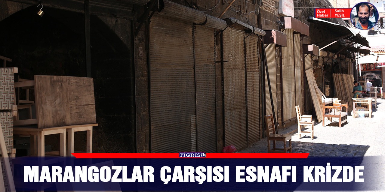 Marangozlar Çarşısı esnafı krizde