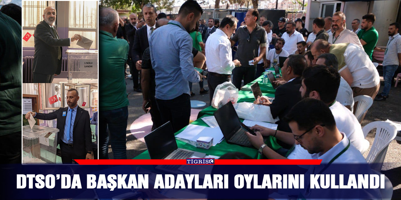 VİDEO - DTSO’da Başkan adayları oylarını kullandı