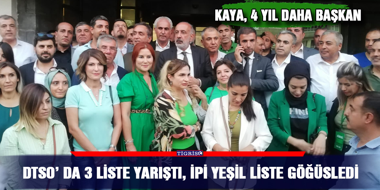 VİDEO - DTSO’ DA 3 liste yarıştı, ipi YEŞİL liste göğüsledi