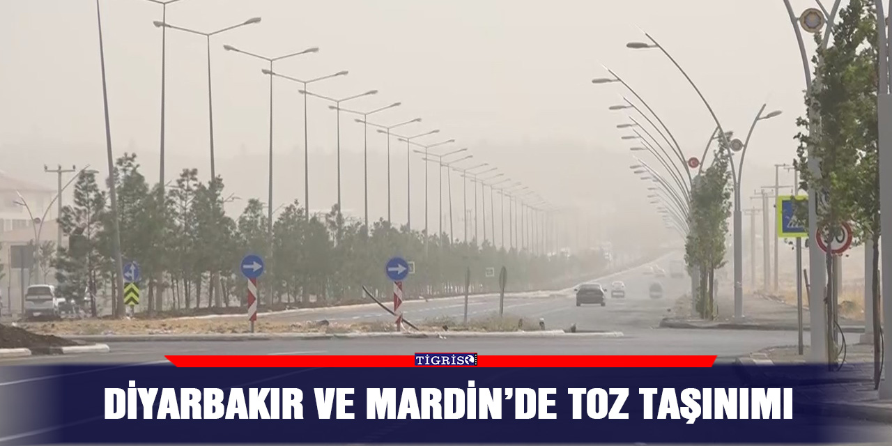 VİDEO - Diyarbakır ve Mardin’de toz taşınımı