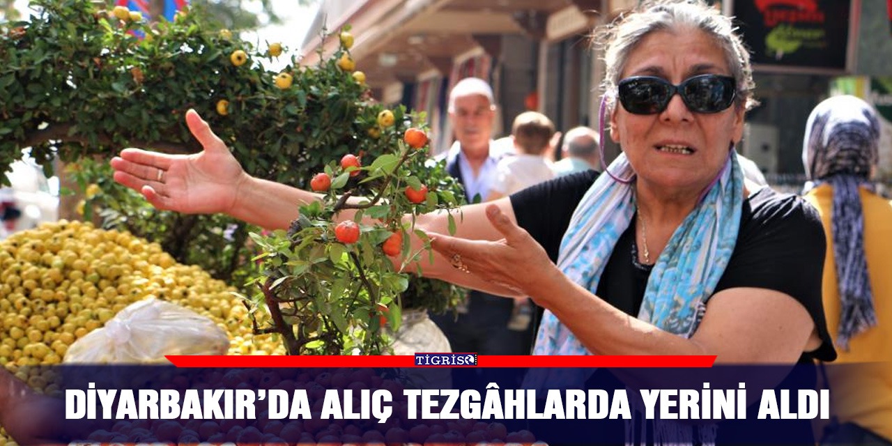 Diyarbakır’da alıç tezgâhlarda yerini aldı