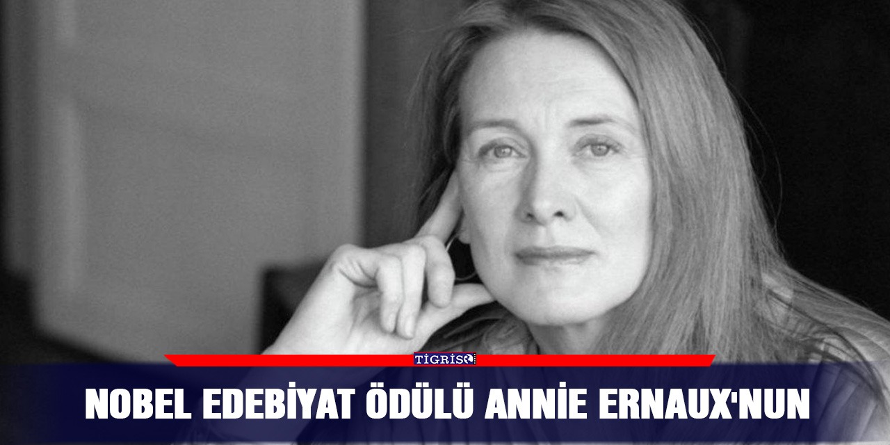 Nobel Edebiyat Ödülü Annie Ernaux'nun