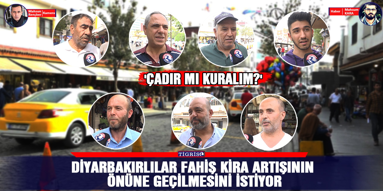 VİDEO - Diyarbakırlılar fahiş kira artışının önüne geçilmesini istiyor