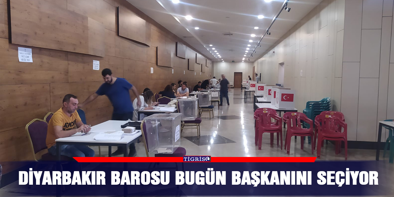 VİDEO- Diyarbakır barosu bugün başkanını seçiyor