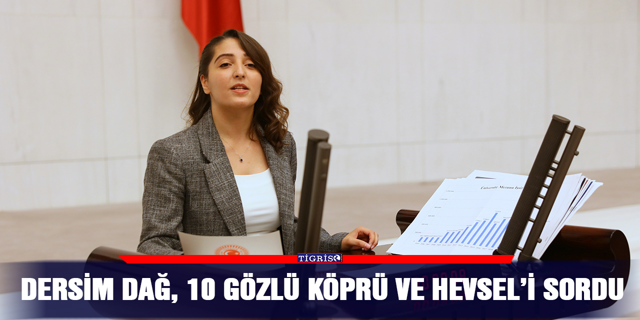 Dersim Dağ, 10 gözlü köprü ve Hevsel’i sordu