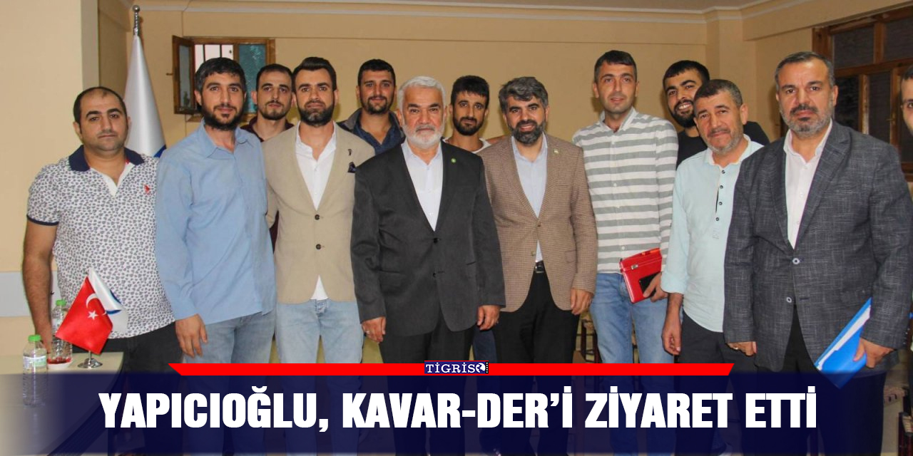 Yapıcıoğlu, Kavar-DER’i ziyaret etti