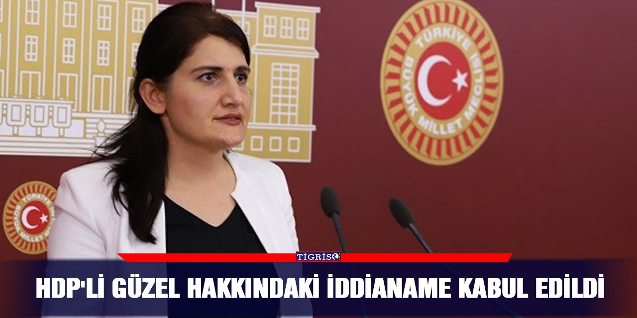 HDP'li Güzel hakkındaki iddianame kabul edildi
