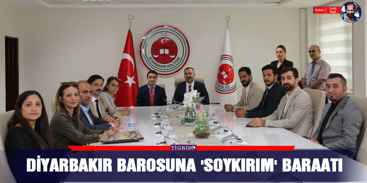 Diyarbakır Barosuna 'soykırım' beraatı