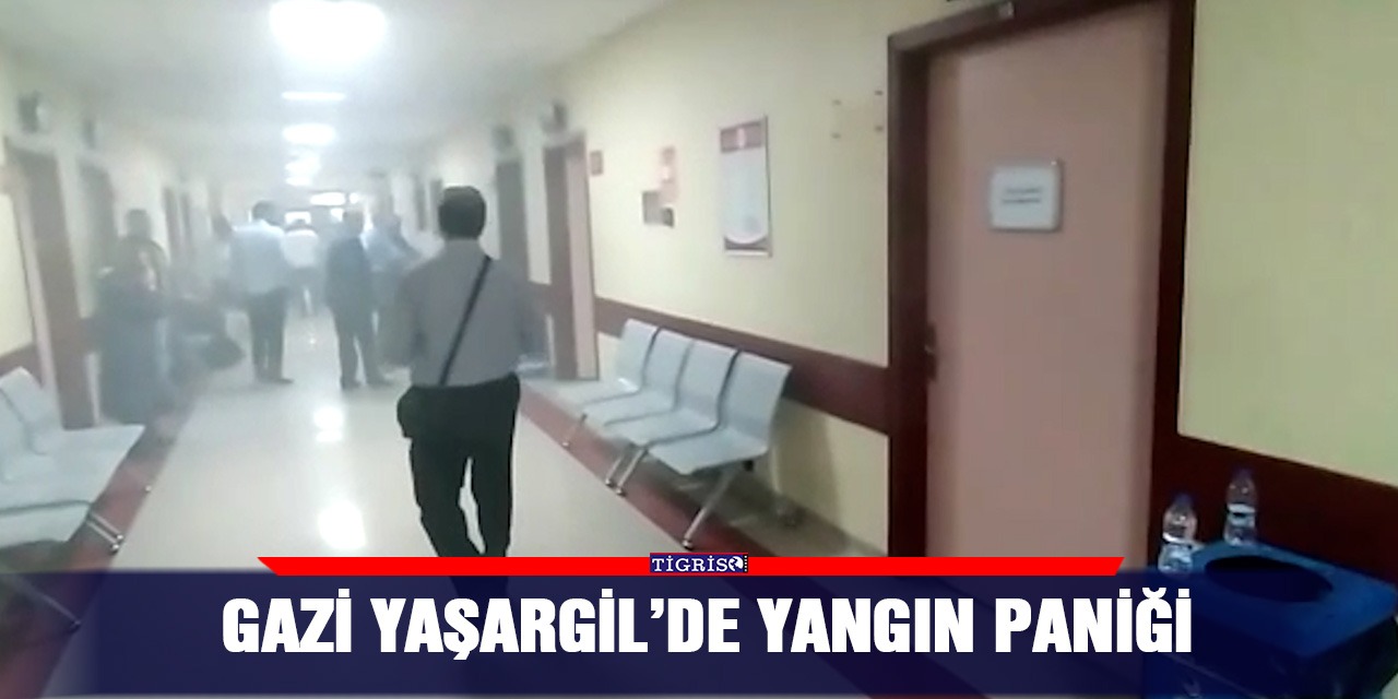 VİDEO - Gazi Yaşargil’de yangın paniği